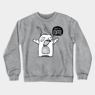 coffee bunny Crewneck Sweatshirt